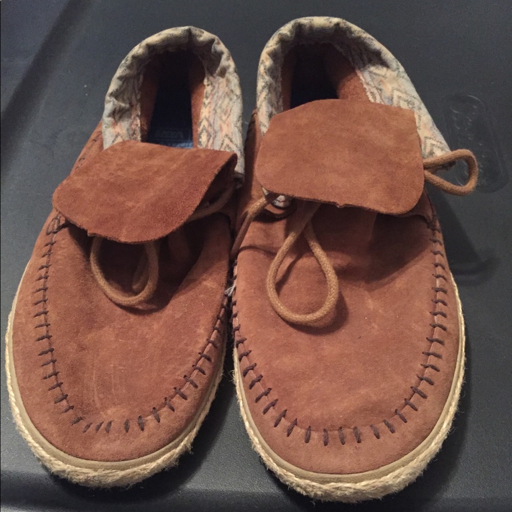 Vans "Surf Siders" brown size 5.5